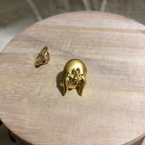 Original WB.INC Yosemite Sam Gold Enamel Pin